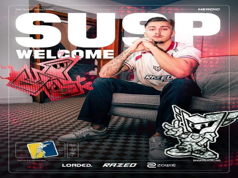 官宣:HEROIC正式签下susp替代yxngstxr